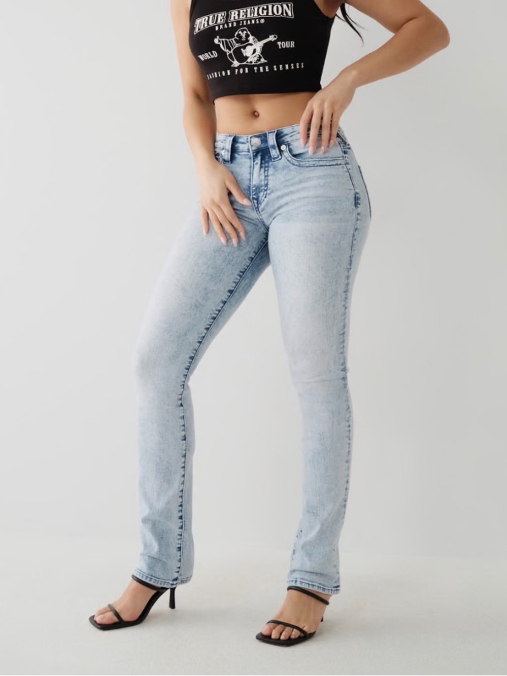 True Religion Billie Straight Jeans